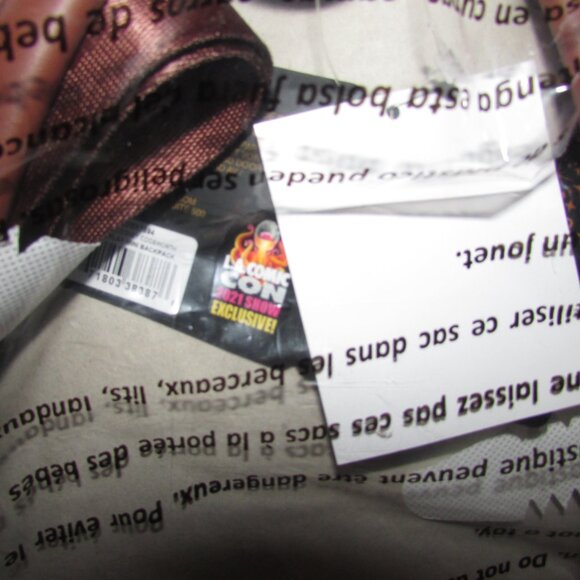 Disney Loungefly LA Comic Con Beauty & Beast Cogsworth Cosplay Mini Backpack NWT - Picture 3 of 6